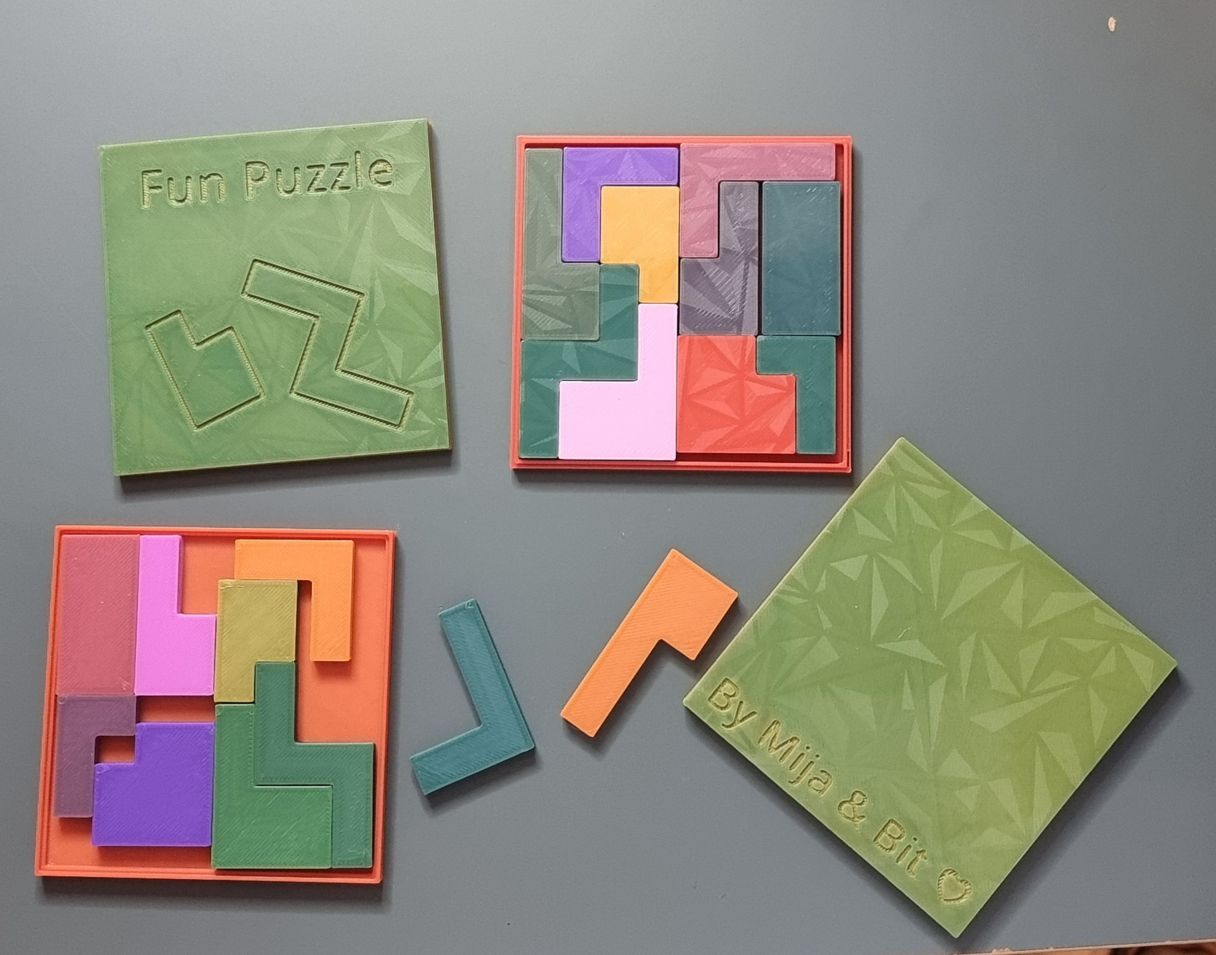 "Fun Puzzle Standard" 90'er Jogging - Billede 3